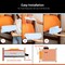 Squirrel-Bedside Perch, Floating Organizer with USB-C & A Charging Ports, Great Bedside Shelfie, Gift for teens and college freshman, for Gamers, Dorm room gifts. Assembly in 1 minute. Light Blue